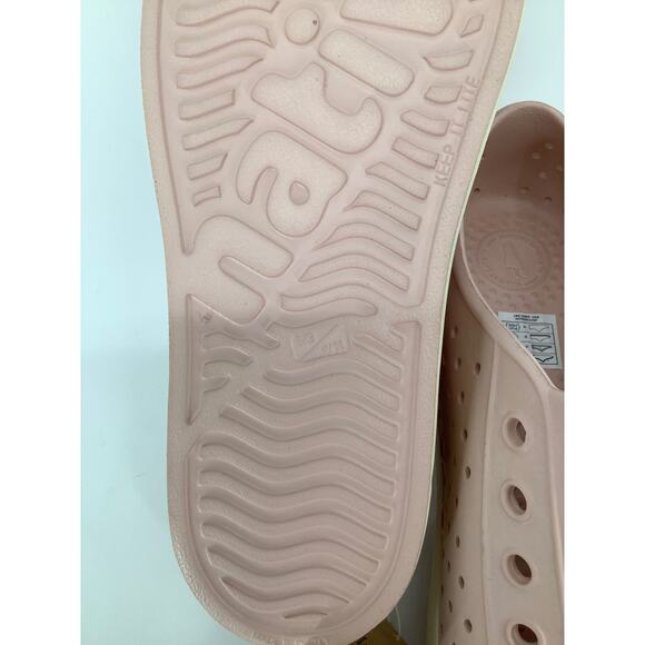 Native Shoes Mens 9 Chameleon Pink Jefferson Slip On Sneaker Perforated P2-69 - Picture 8 of 10